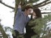 Bella a Edward na stromě :)